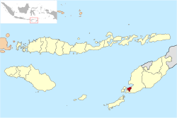 Lokasi Nusa Tenggara Timur Kota Kupang